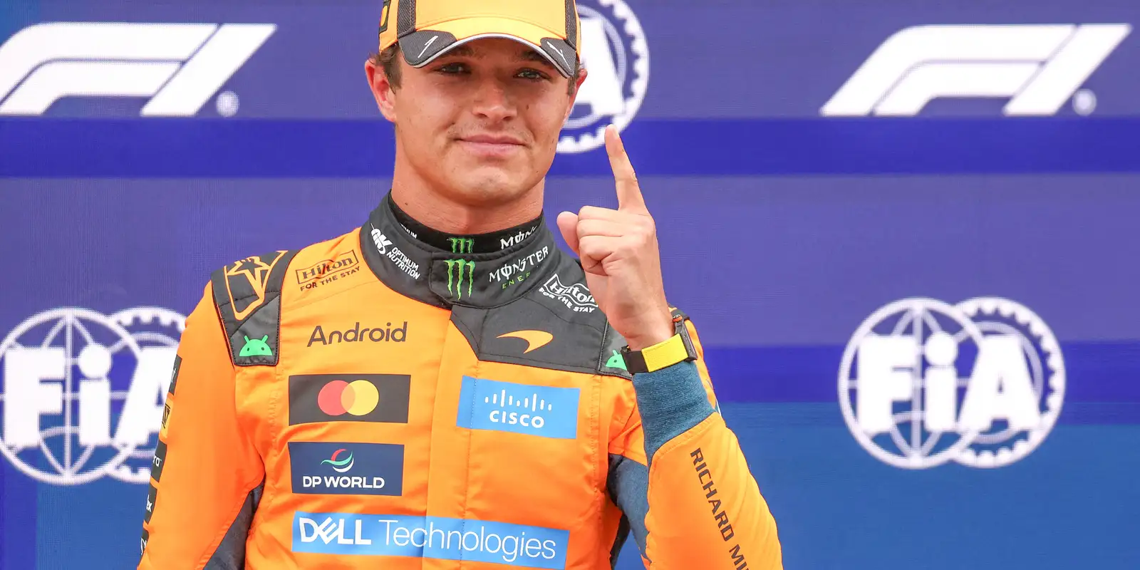 Fórmula 1: Lando Norris domina Zandvoort e larga na frente no GP da Holanda