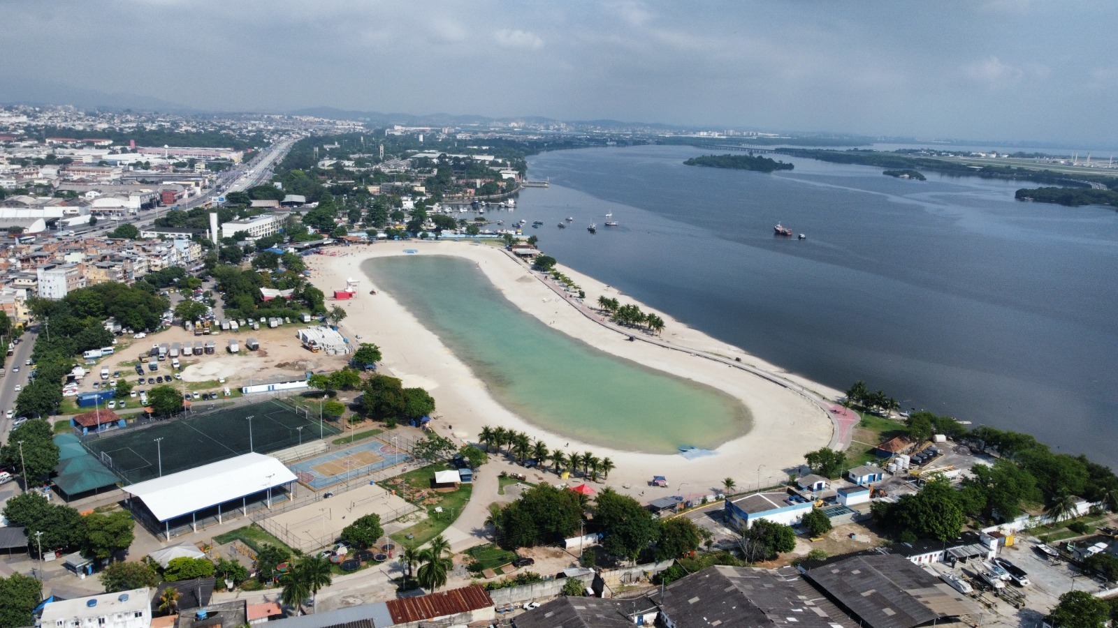 Piscinão de Ramos: manutenção da Fundação Rio-Águas começa nesta quarta-feira