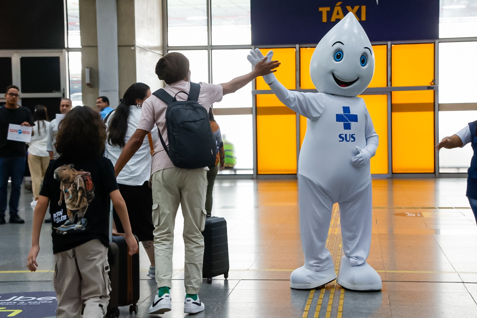 Rio de Janeiro intensifica vacinação contra sarampo em aeroportos e rodoviária