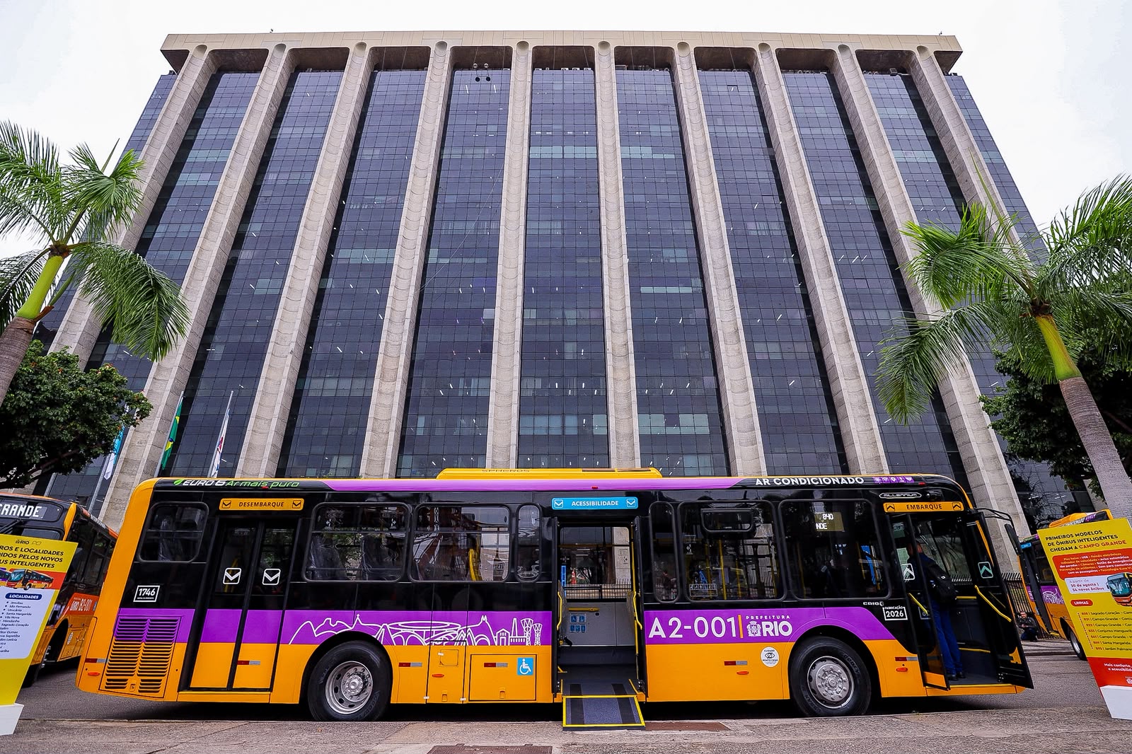 Novos ônibus do Sistema RIO chegam à Zona Oeste do Rio e prometem revolucionar o transporte