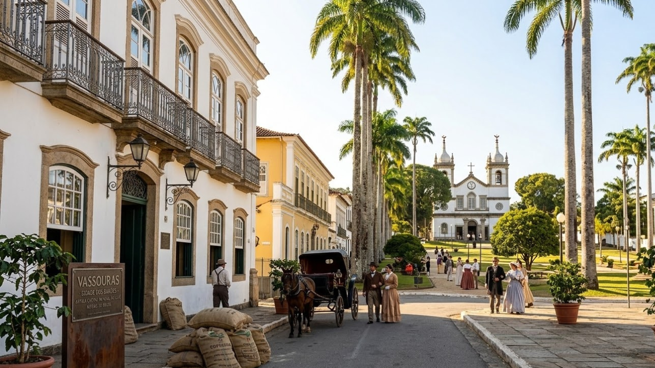 Descubra a cidade do Rio que já liderou a produção mundial de café e mantém seu passado vivo