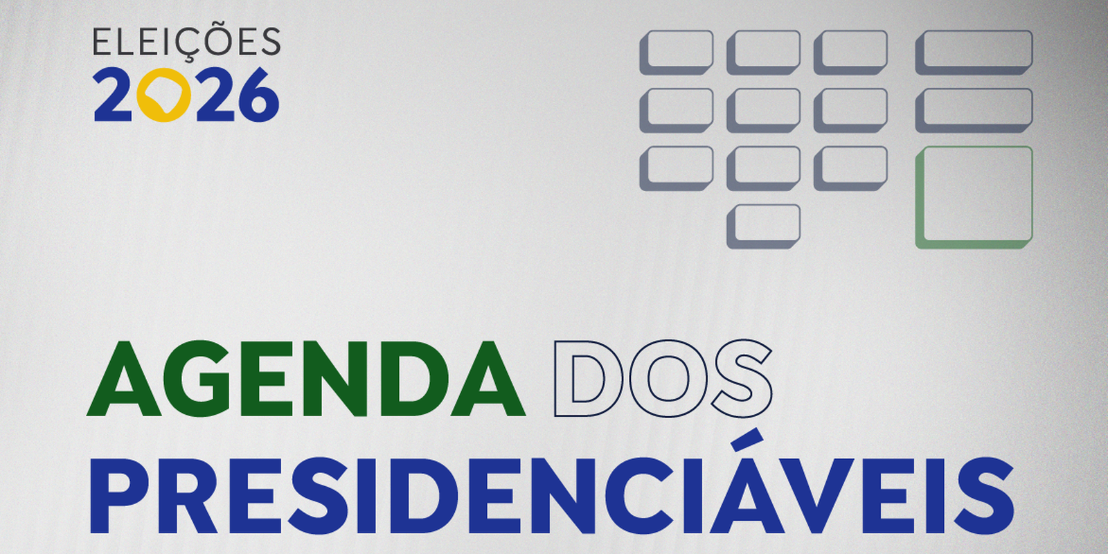 Agenda dos presidenciáveis: veja os compromissos desta terça (25)