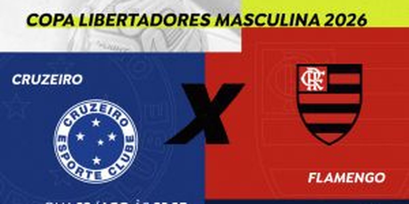 Rádio Nacional transmite Cruzeiro x Flamengo pela Libertadores nesta quarta-feira (12)