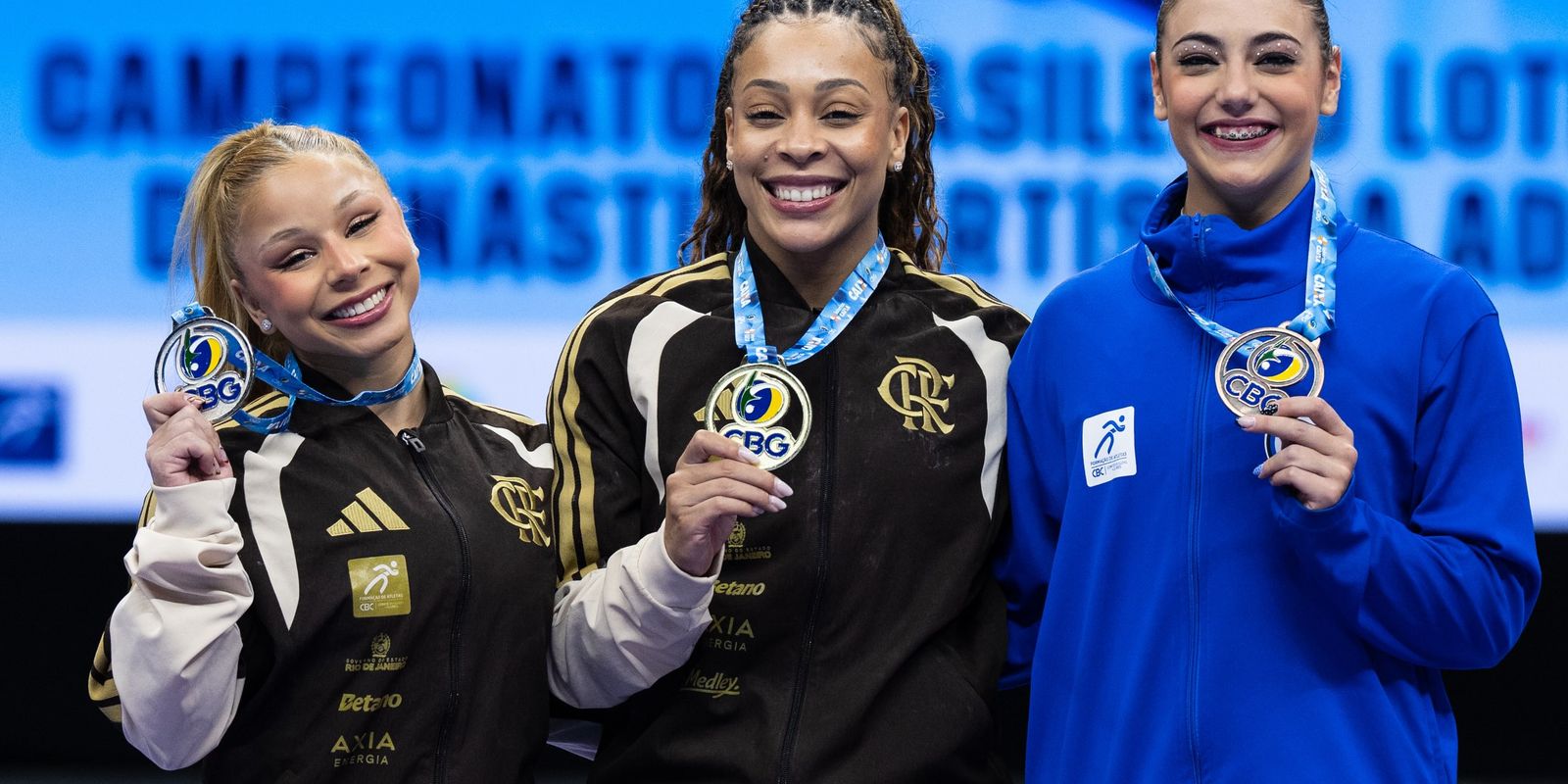 Ouro em Brasília: Lorrane Oliveira e Caio Souza brilham no Campeonato Brasileiro de Ginástica