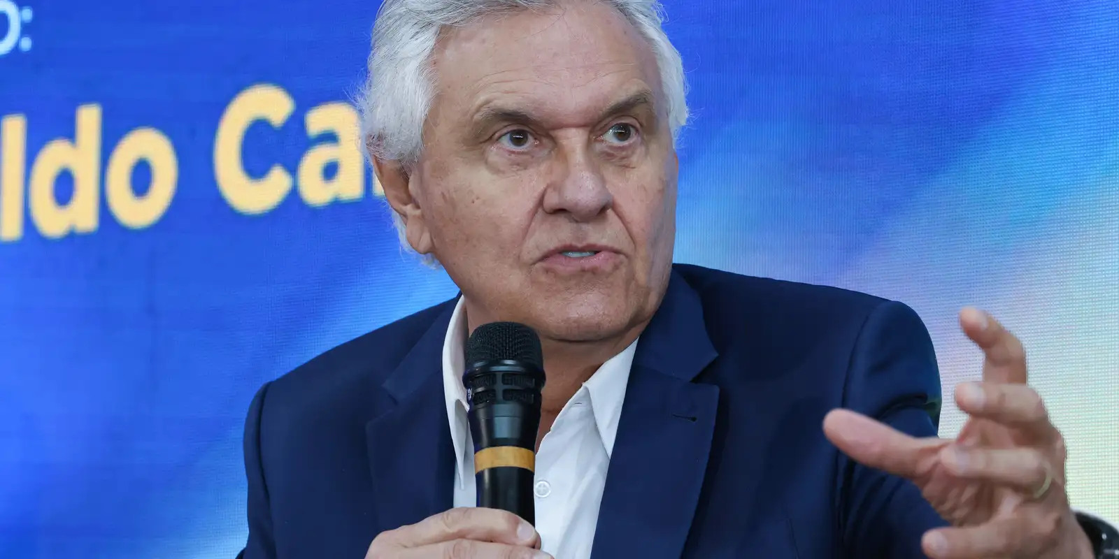Saúde de Ronaldo Caiado: candidato é diagnosticado com pneumonia em São Paulo