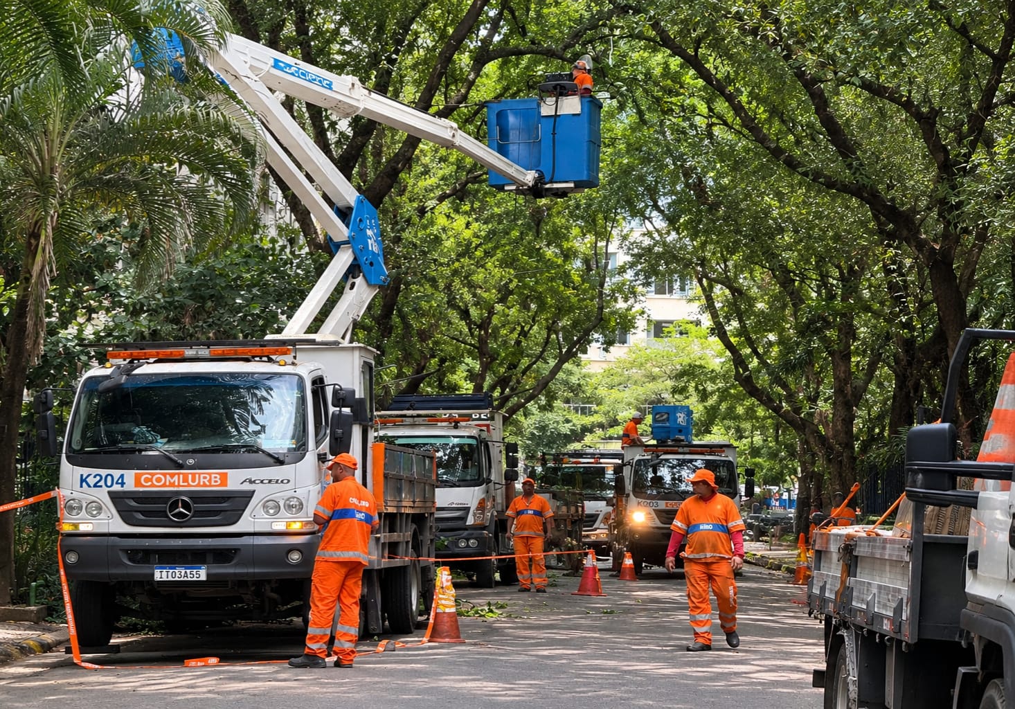 Flamengo recebe grande frente de serviços urbanos do projeto Corredores de Excelência