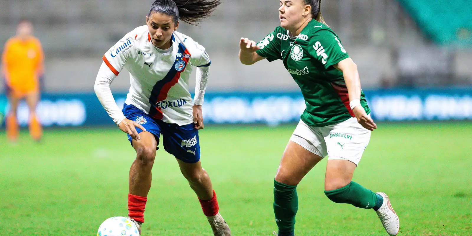 Bahia e Palmeiras empatam em jogo emocionante e vaga para as semifinais do Brasileirão Feminino será decidida na volta