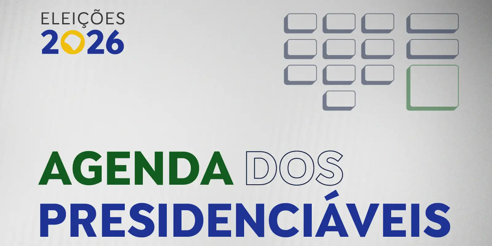Eleições 2024: o que os presidenciáveis farão neste fim de semana (12 e 13)