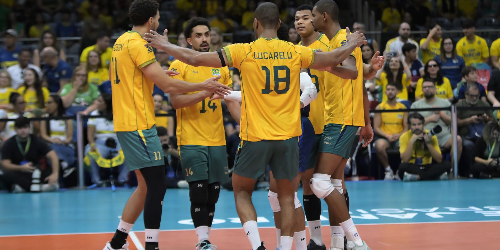 Seleção brasileira de vôlei masculino garante vaga no Mundial 2027 e agora busca o título