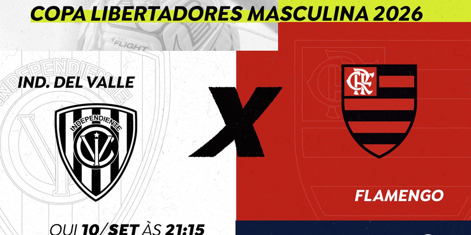 Flamengo x Independiente del Valle: saiba onde ouvir o jogo da Libertadores hoje