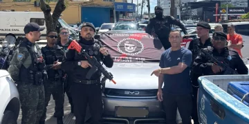 BYD roubado é recuperado em Cabo Frio após cerco da Romu e Polícia Militar