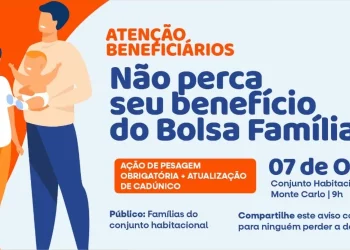 Cabo Frio realiza pesagem obrigatória do Bolsa Família no Conjunto Monte Carlo