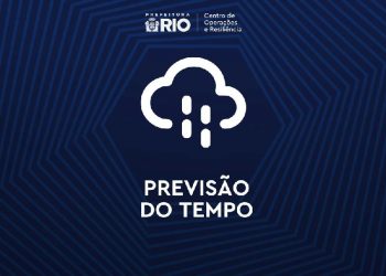 Frente fria muda o tempo e traz chuva para a cidade do Rio de Janeiro nesta segunda-feira