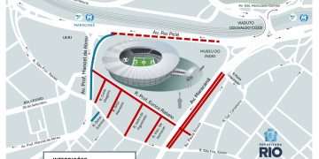 Maracanã tem interdições de trânsito para jogo do Fluminense